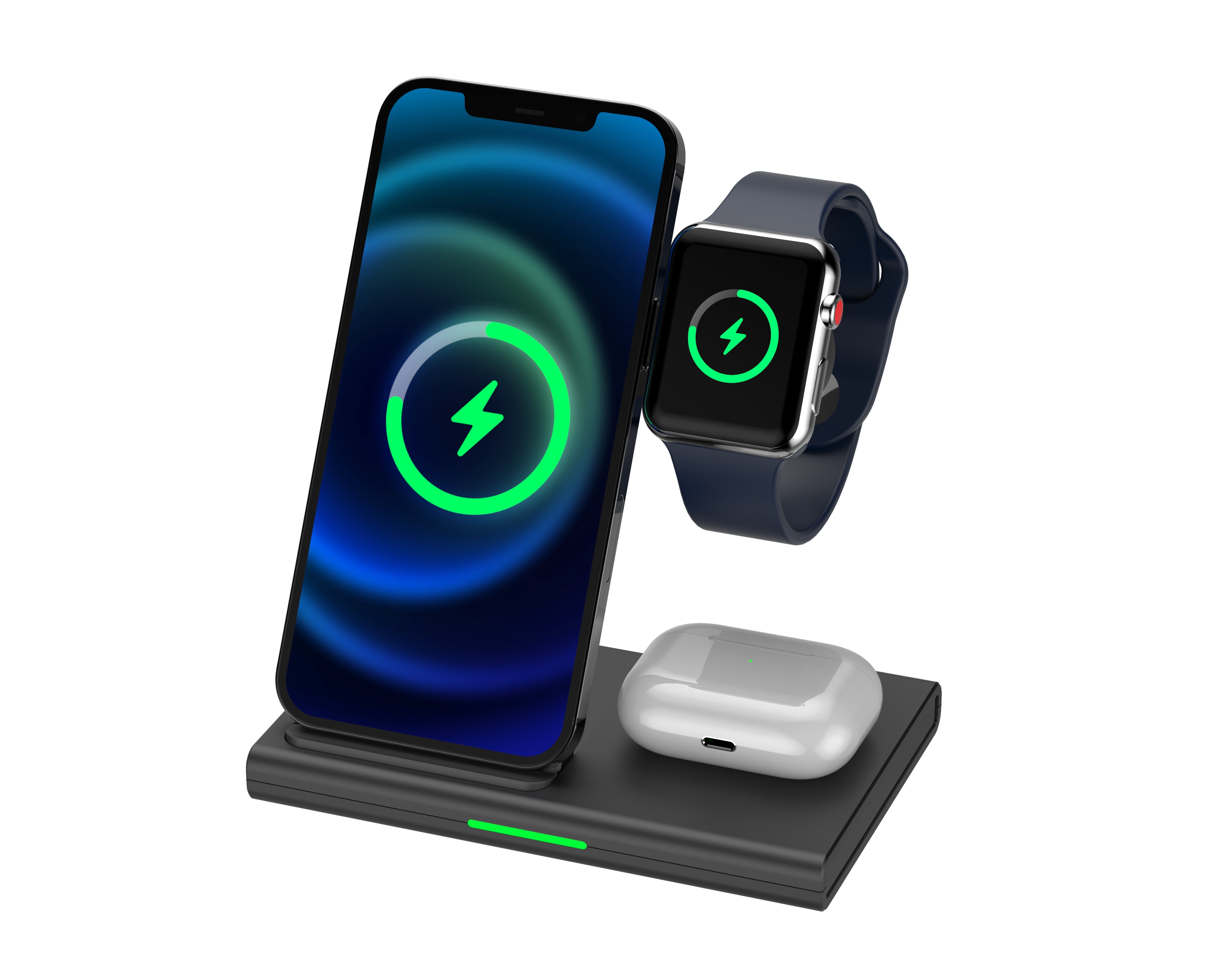 G603 3-in-1 Wireless Charging Stand