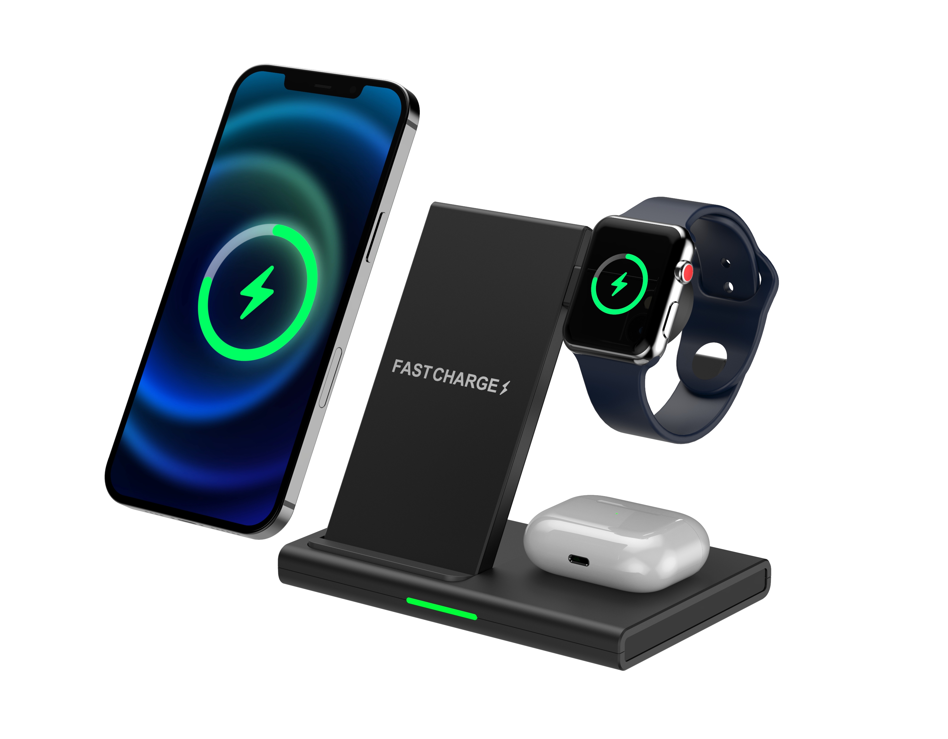 G603 3-in-1 Wireless Charging Stand