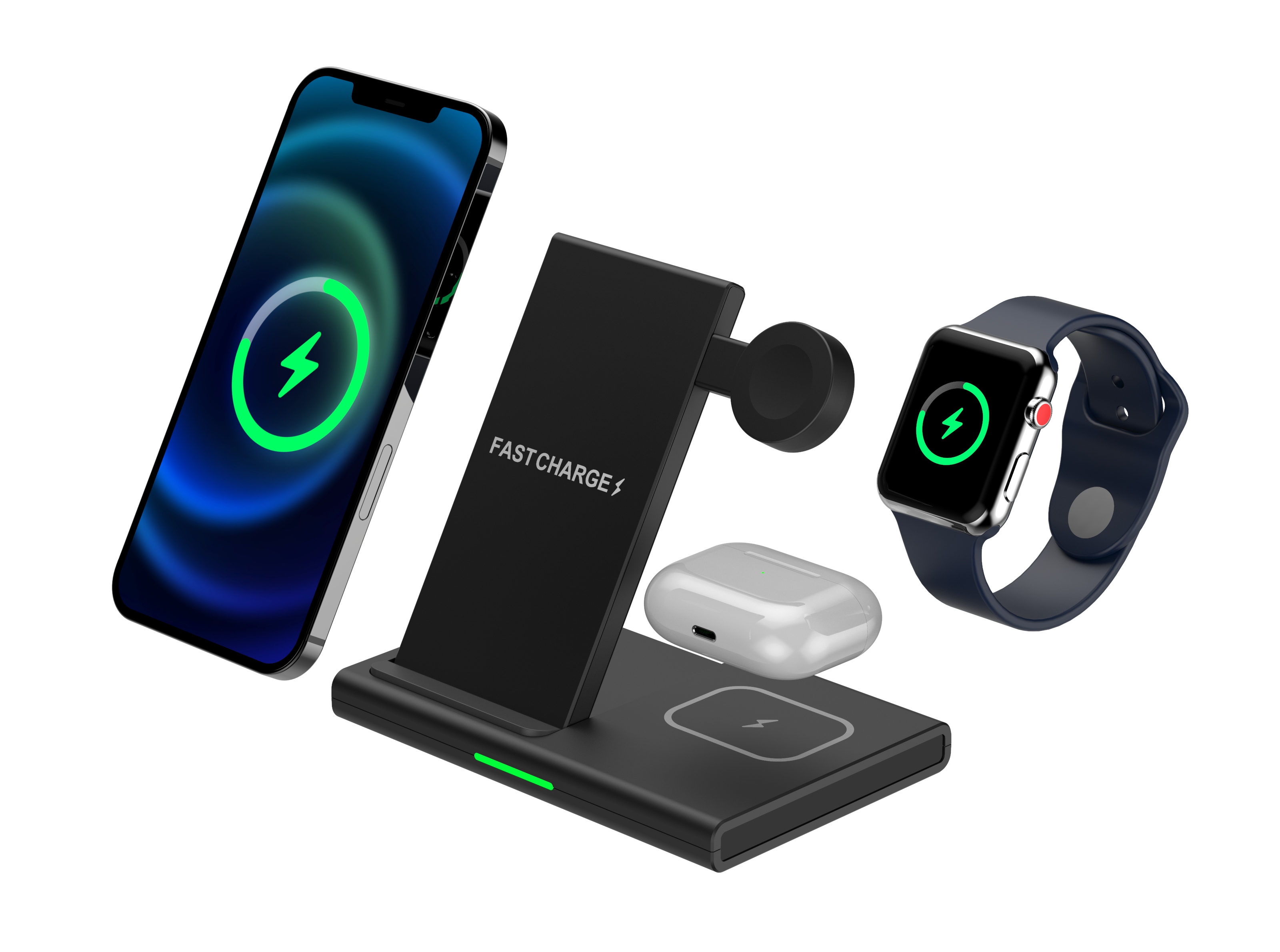 G603 3-in-1 Wireless Charging Stand