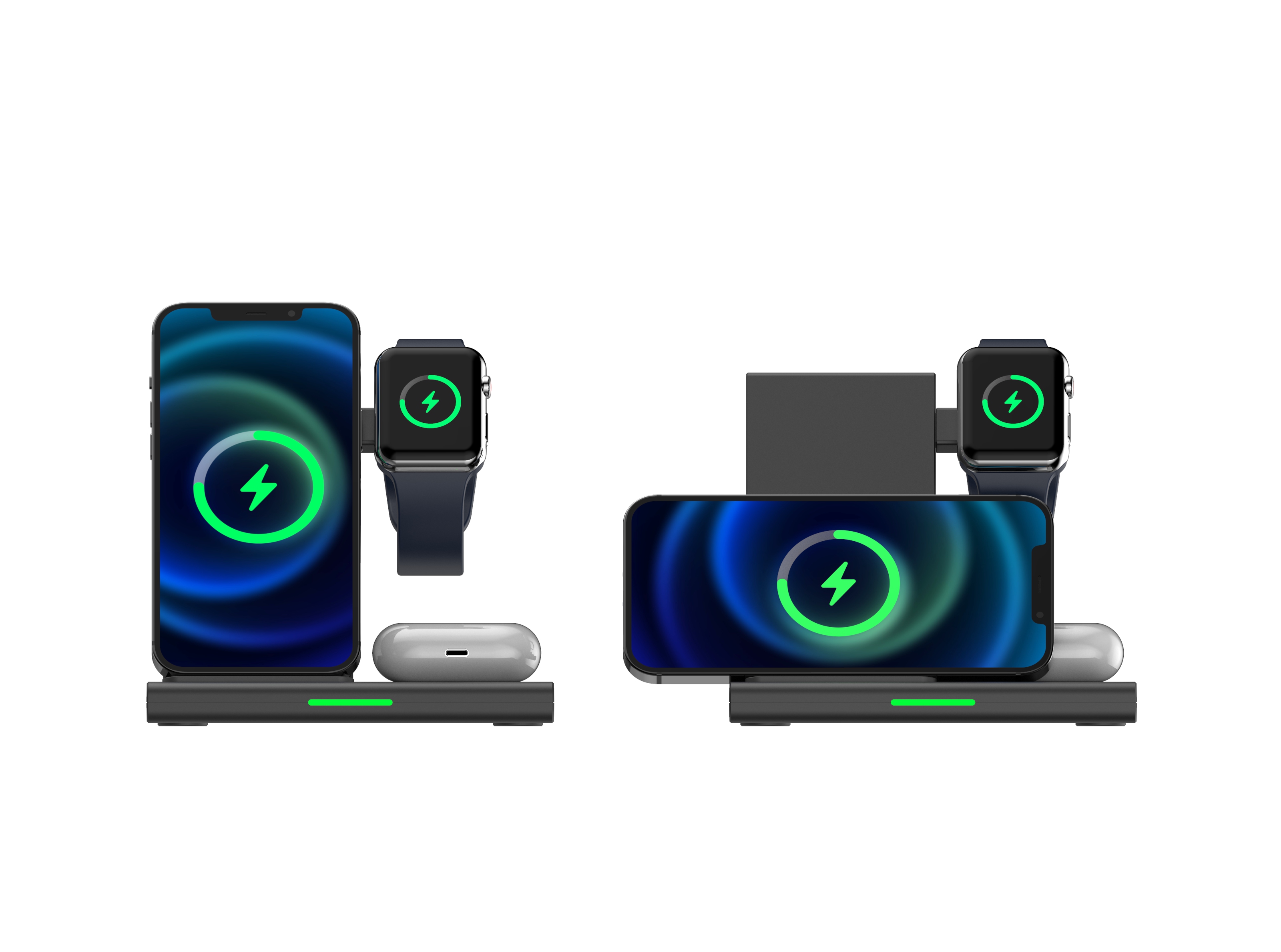 G603 3-in-1 Wireless Charging Stand
