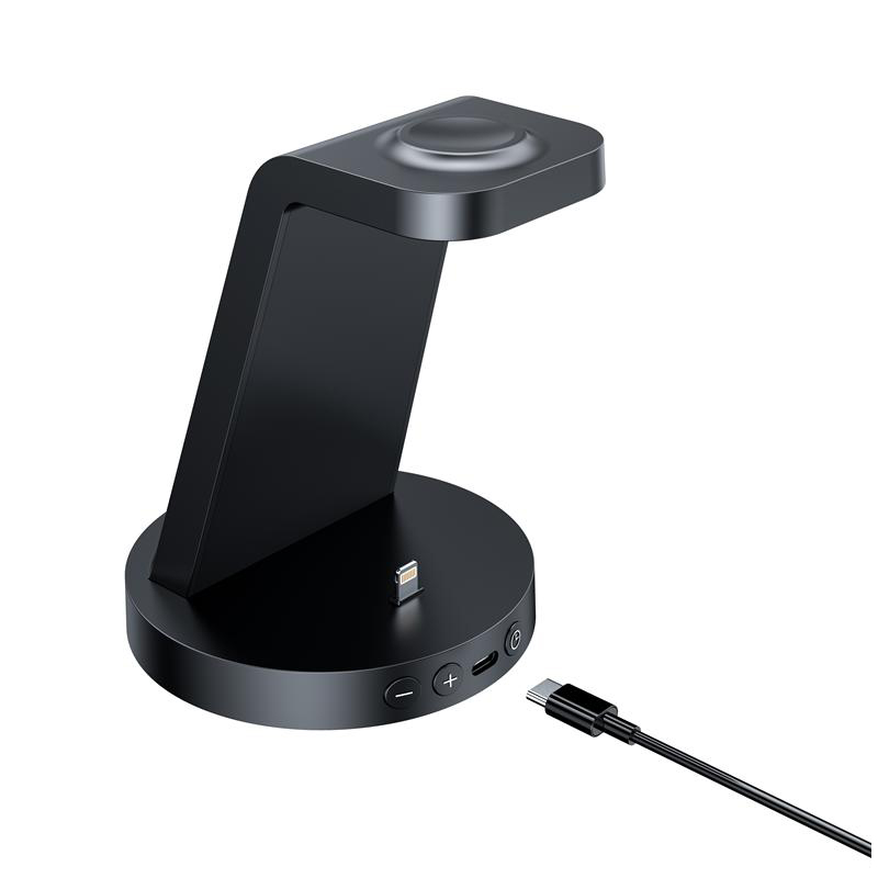 G360 3-in-1 wireless charger with alarm clock